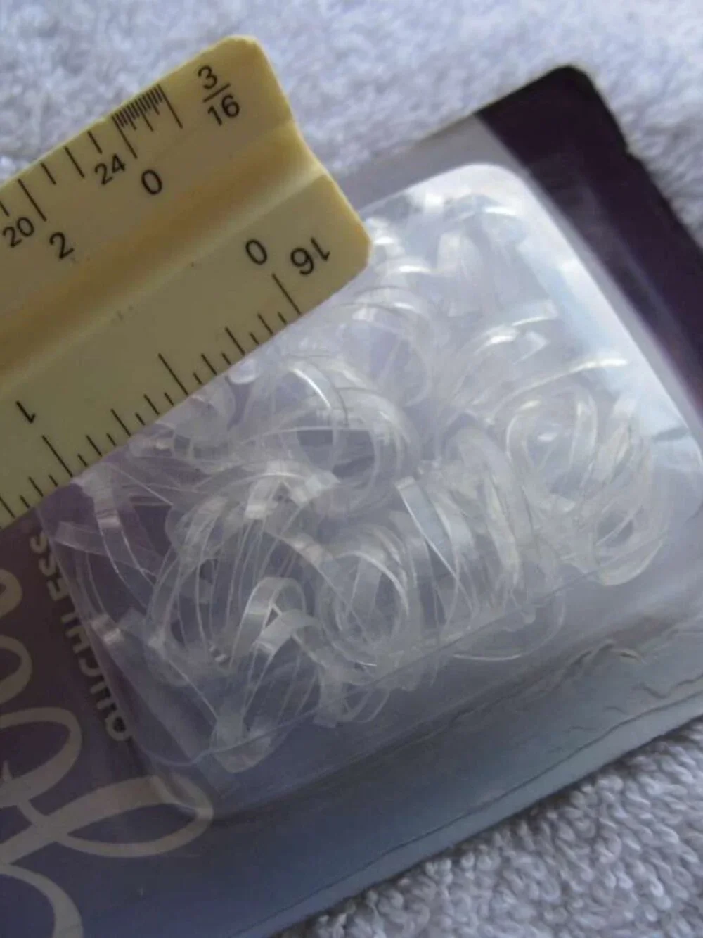 75 Goody Elastics Crystal Clear Ouchless No Metal Poly Elastic Hair Bands 2015